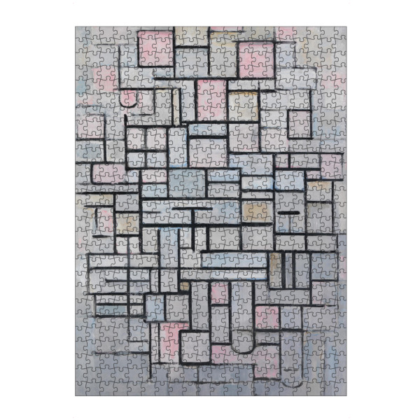 artboxONE Puzzle "Eine andere Komposition" artboxONE - Abstrakt,Geometrie,Streetart,Für Mama,Für Papa
