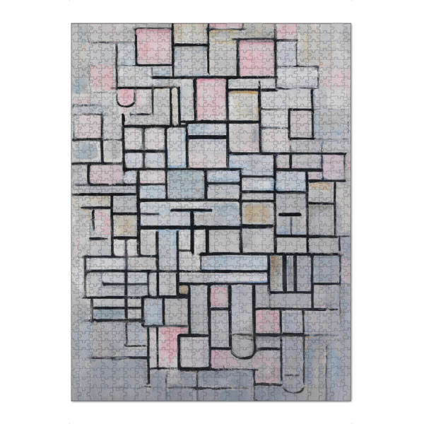 Puzzle Ravensburger "Eine andere Komposition" artboxONE - Abstrakt,Geometrie,Streetart,Für Mama,Für Papa