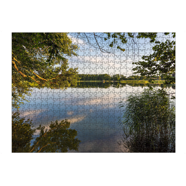 artboxONE Puzzle "Bäume am Schaalsee" artboxONE - Natur,Reise