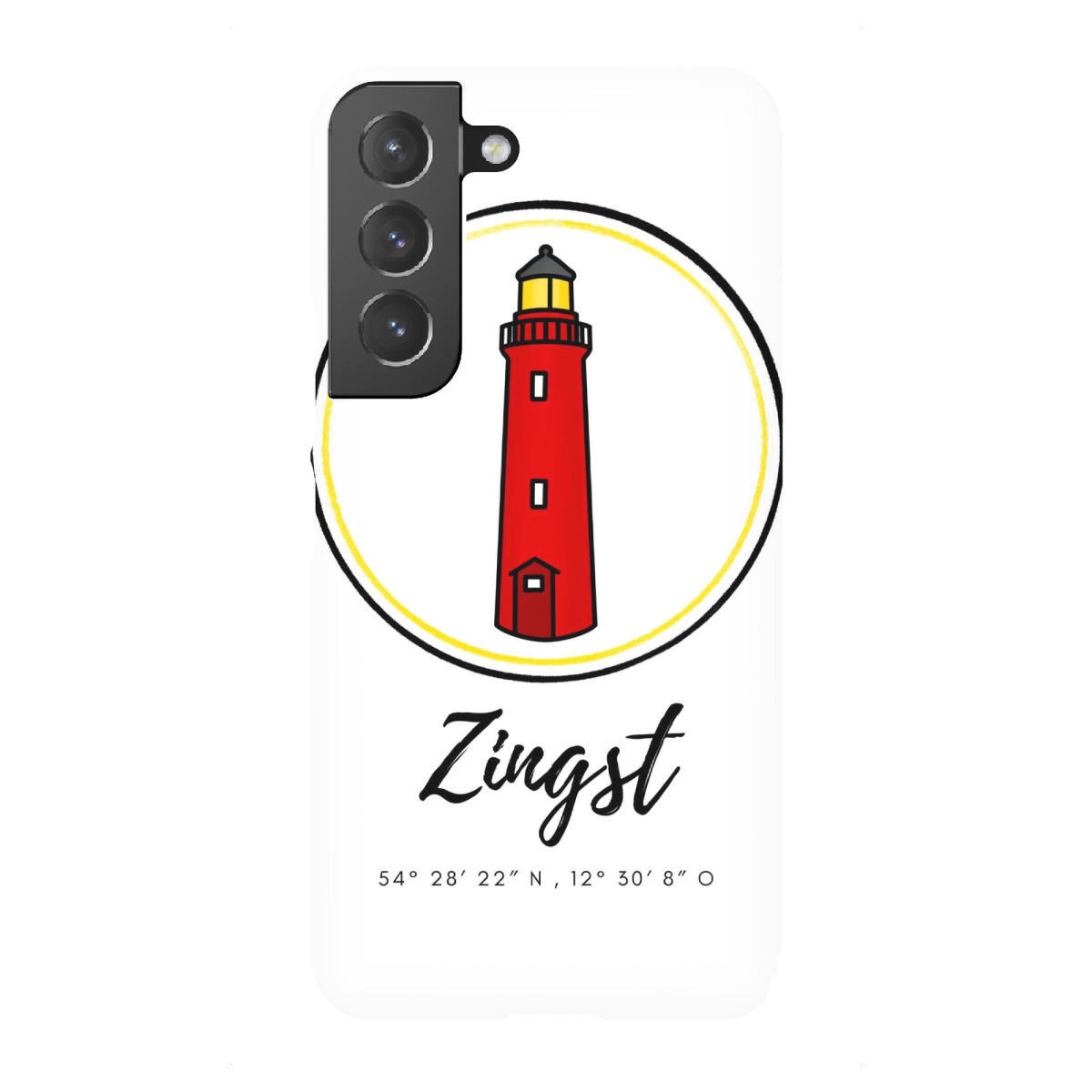 Samsung Galaxy "Leuchtturm Zingst Fischland Darß" Premium-Case Handyhülle artboxONE