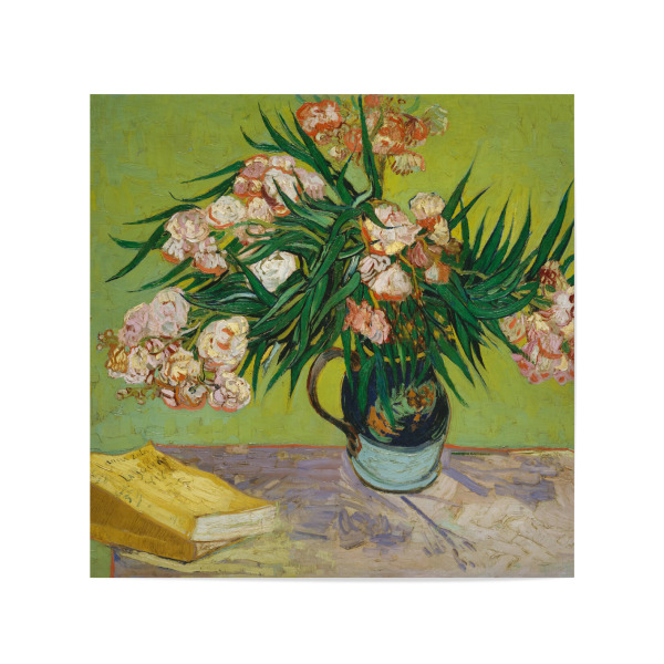 Poster 20x20 cm "Oleander - Van Gogh" artboxONE - Natur,Floral,Liebe,Für Mama,Für Papa
