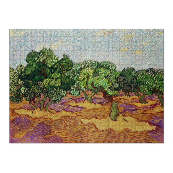 Puzzle Ravensburger "Landschaft mit Olivenbäumen" artboxONE - Natur,Reise,Für Mama,Für Papa