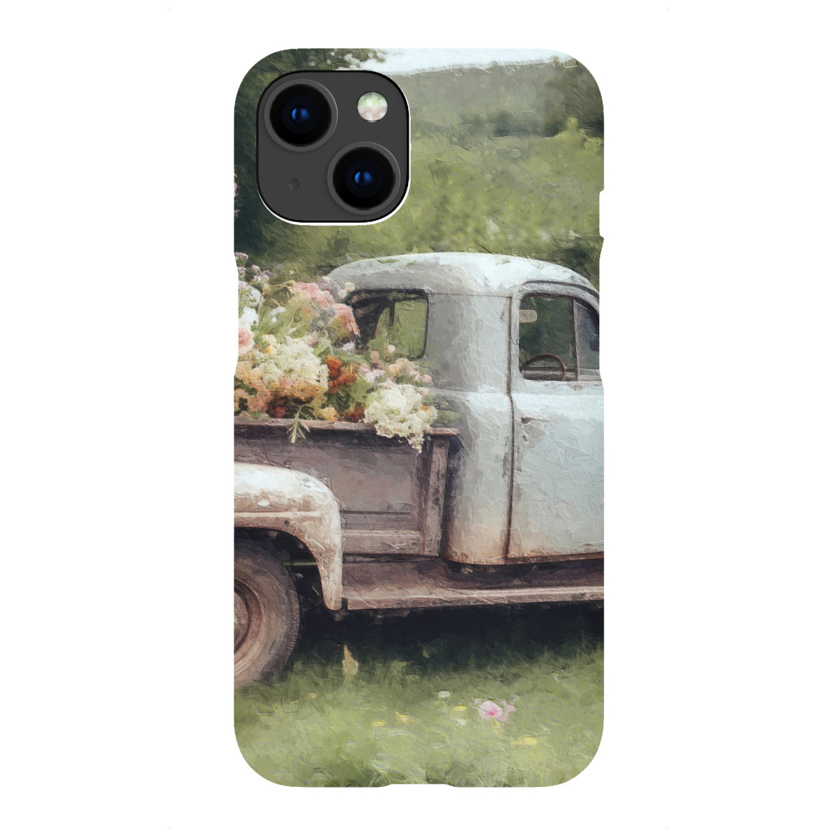 iPhone "Blumenabholung G" Premium-Case Handyhülle artboxONE