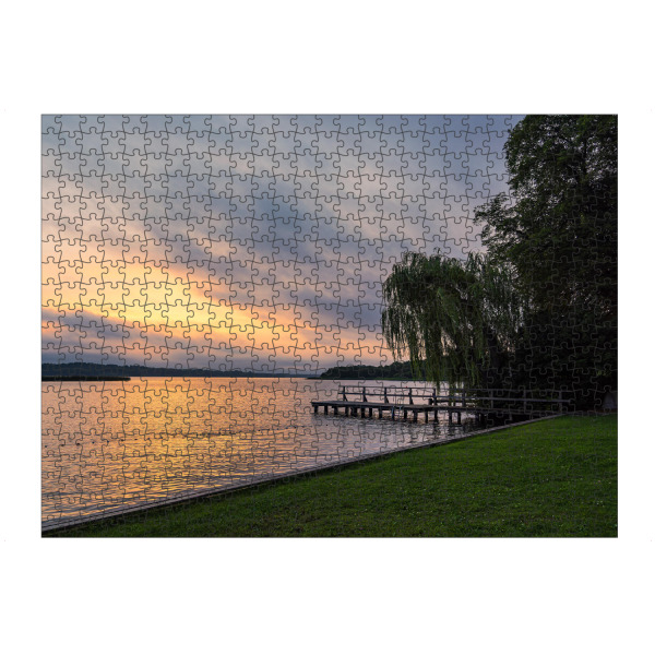 artboxONE Puzzle "Schaalsee am Morgen" artboxONE - Natur,Reise