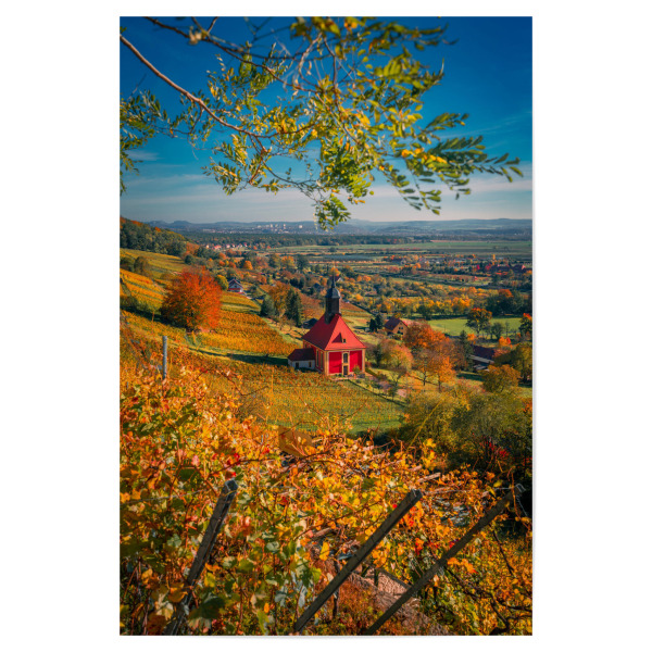 Poster 30x20 cm "Weinbergkirche Pillnitz" artboxONE - Architektur,Städte / Dresden
