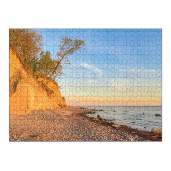 Puzzle Ravensburger "Ostseeküste bei Warnemünde" artboxONE - Natur,Reise,Reise / Strand und Meer