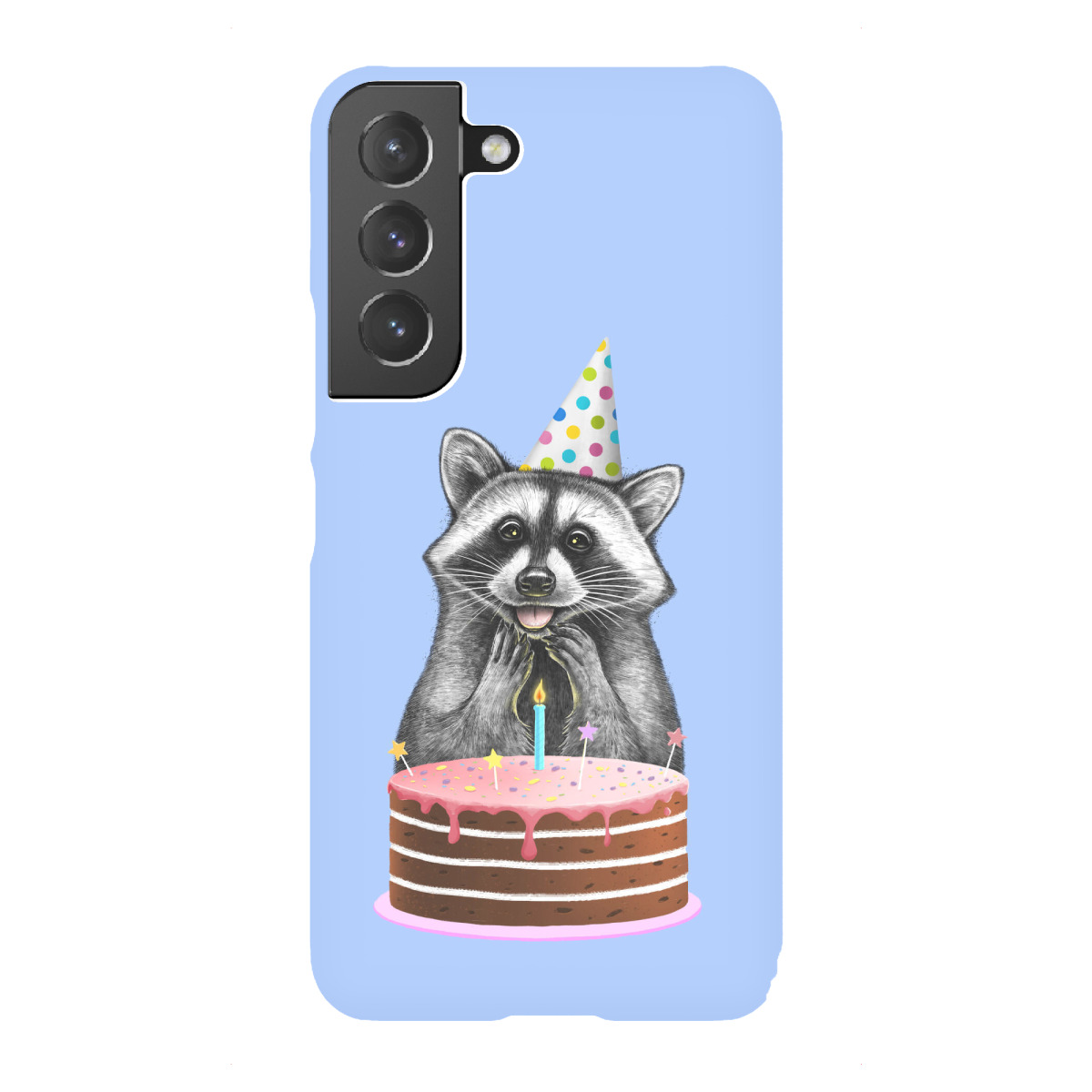 Samsung Galaxy "Geburtstagswaschbär" Premium-Case Handyhülle artboxONE