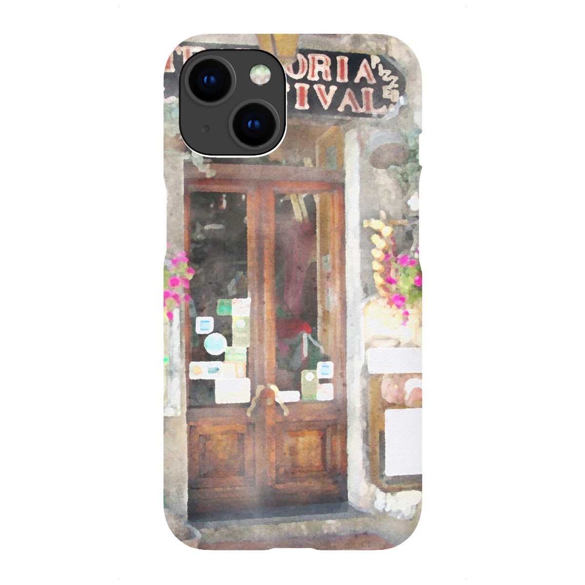 "Italienische Tür"für iPhone - Premium-Case Handyhülle artboxONE