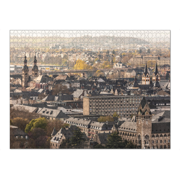 Puzzle Ravensburger "Koblenz Stadtansicht" artboxONE - Städte,Architektur
