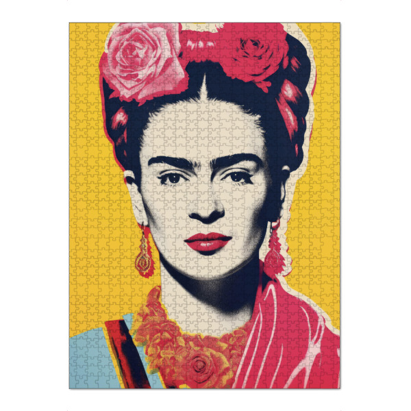 Puzzle Ravensburger "Oh Frida" artboxONE - Abstrakt,Menschen,Für Mama