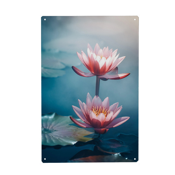 Holzbild "Kristallkaskade" artboxONE - Natur,Floral,Liebe