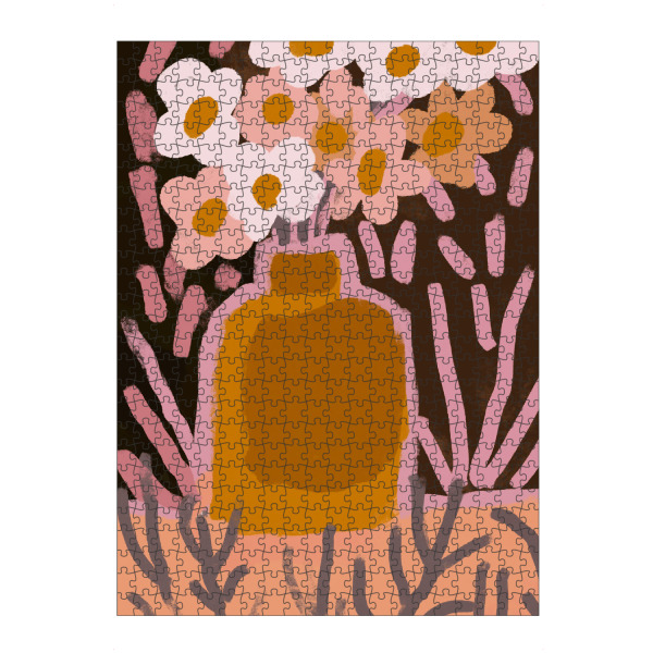 Puzzle Ravensburger "Blumenstrauss In Vase" artboxONE - Floral,Abstrakt,Für Mama