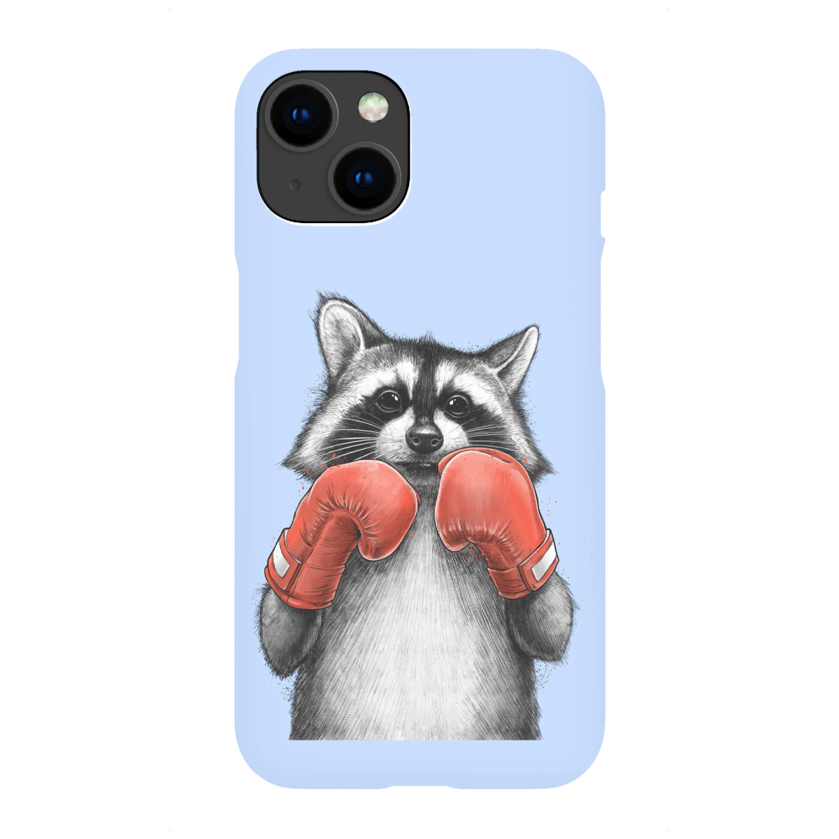 "Waschbär-Boxer"für iPhone - Premium-Case Handyhülle artboxONE