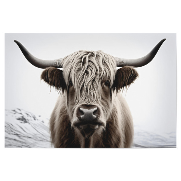 Poster 30x20 cm "Der Highlander" artboxONE - Natur,Tiere,Reise / Länder