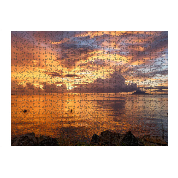 artboxONE Puzzle "Sonnenuntergang auf Sulawesi" artboxONE - Natur,Reise,Reise / Strand und Meer