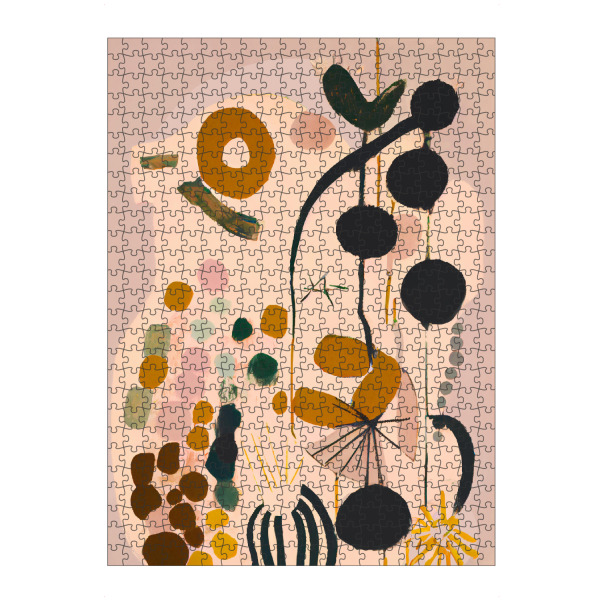 Puzzle Ravensburger "Verspielte Impression" artboxONE - Floral,Abstrakt,Für Mama