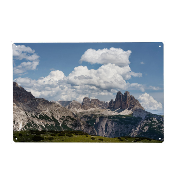 Holzbild "Drei Zinnen Panoramablick" artboxONE - Natur,Reise / Länder
