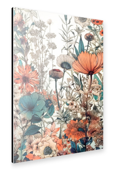 Alu-Dibond "Wiese voller Blumen G" 30x20 cm artboxONE