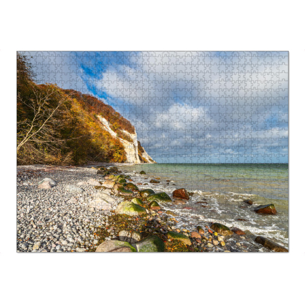 Puzzle Ravensburger "Steine, Meer, Kreidefelsen" artboxONE - Natur,Reise,Reise / Strand und Meer
