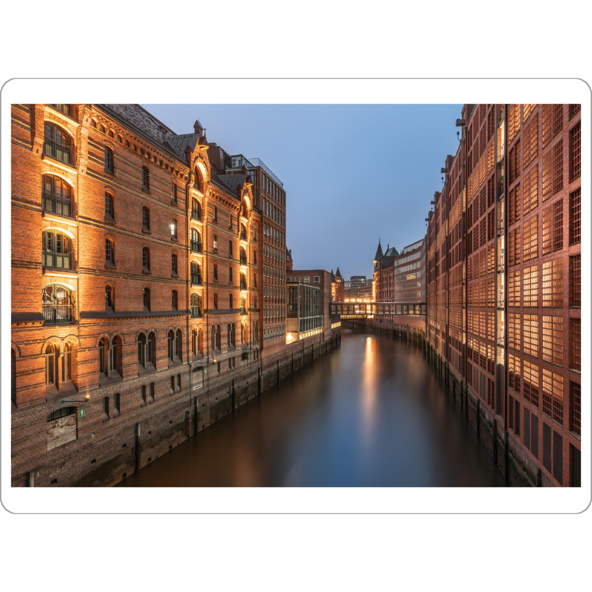 Tischset "Hamburger Speicherstadt" artboxONE - Städte,Städte / Hamburg