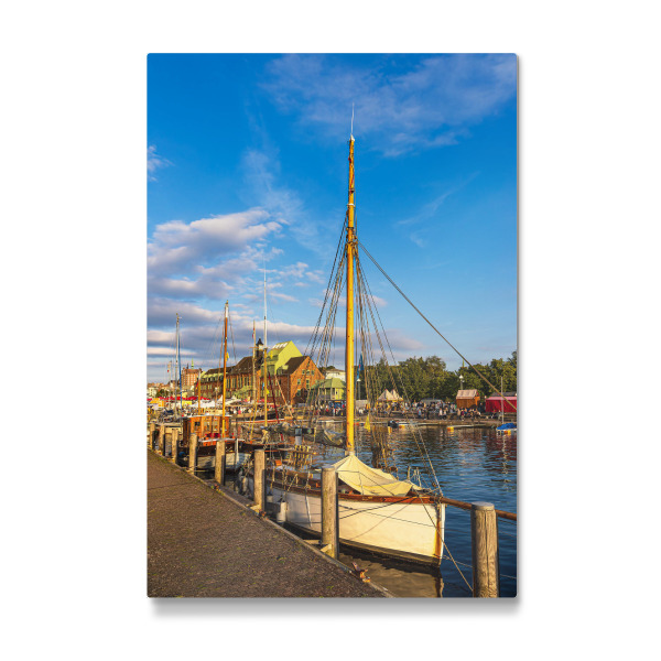 Galerie-Print "Segelschiffe im Museumshafen" 30x20 cm artboxONE