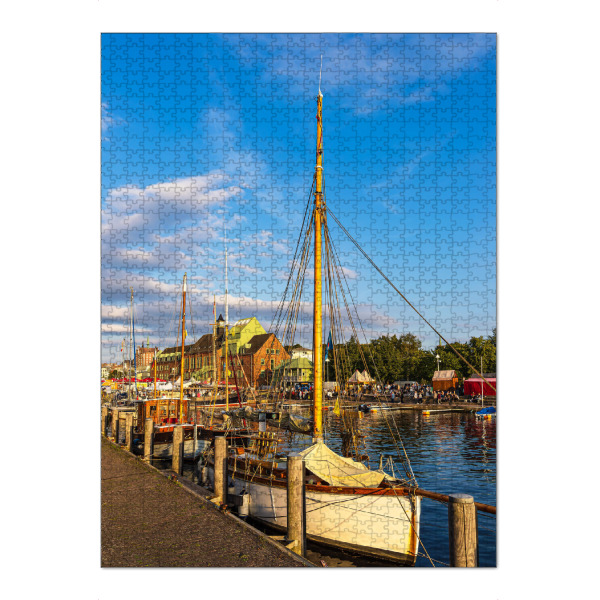 Puzzle Ravensburger "Segelschiffe im Museumshafen" artboxONE - Natur,Reise,Architektur