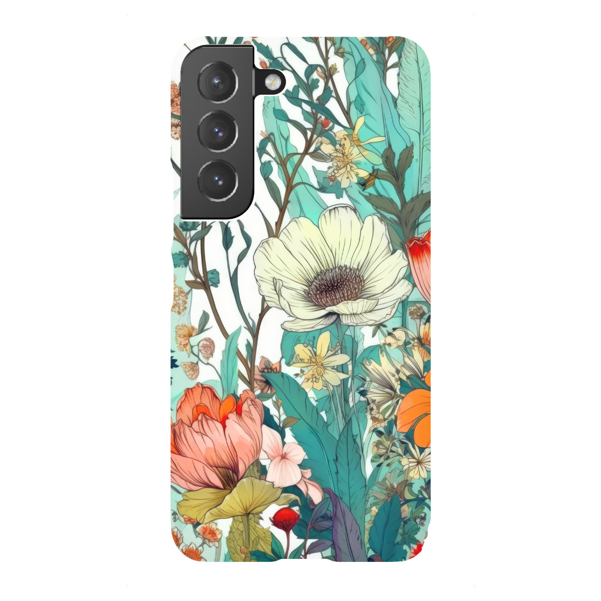 Samsung Galaxy "Wiese voller Blumen D" Premium-Case Handyhülle artboxONE