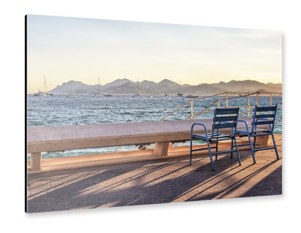 Alu-Dibond "Croisette Avenue" 30x20 cm artboxONE