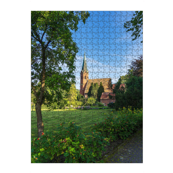 artboxONE Puzzle "Kirche in Seedorf" artboxONE - Natur,Reise,Architektur