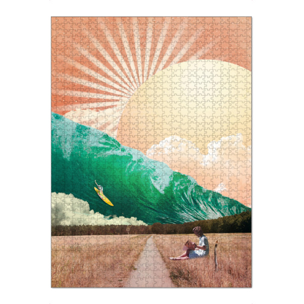 Puzzle Ravensburger "Let's play, boy!" artboxONE - Natur,Abstrakt,Reise / Strand und Meer,Fiktion