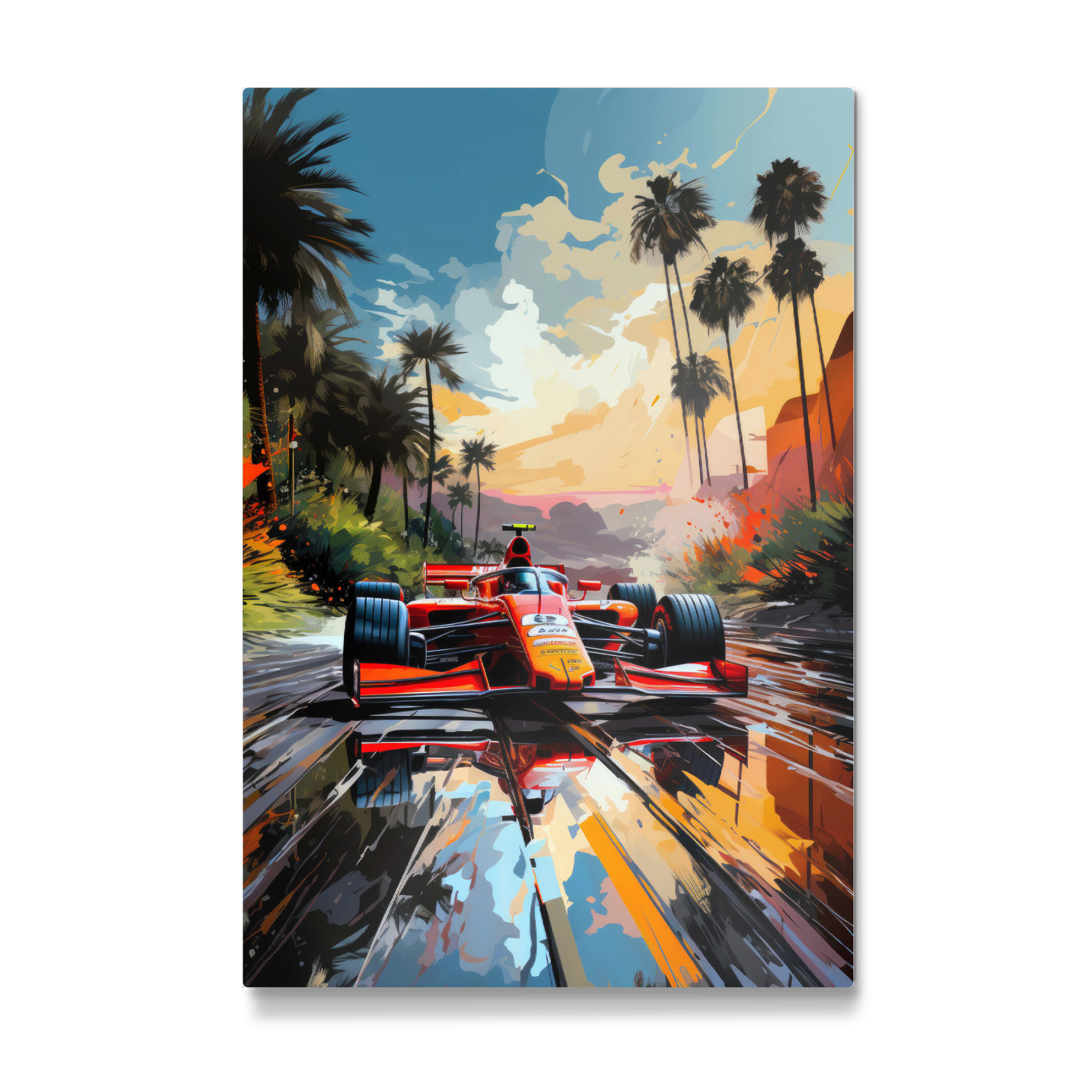 Galerie-Print "Autos Rennsport Kunst A" 30x20 cm artboxONE