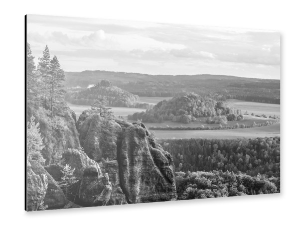 Alu-Dibond "Sandsteinformationen" 30x20 cm artboxONE