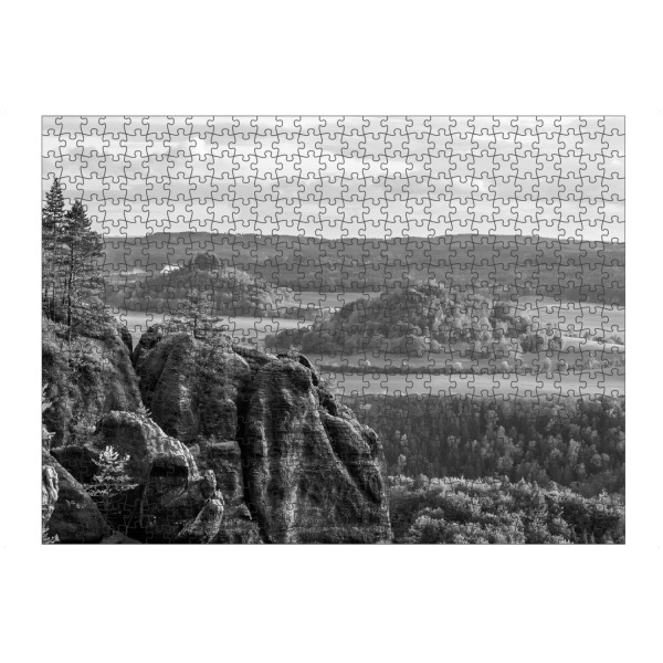 artboxONE Puzzle "Sandsteinformationen" artboxONE - Natur,Schwarzweiß,Reise / Länder