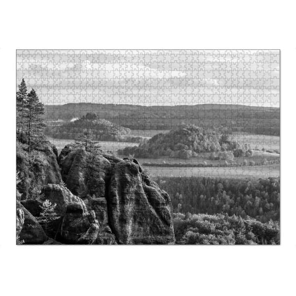 Puzzle Ravensburger "Sandsteinformationen" artboxONE - Natur,Schwarzweiß,Reise / Länder