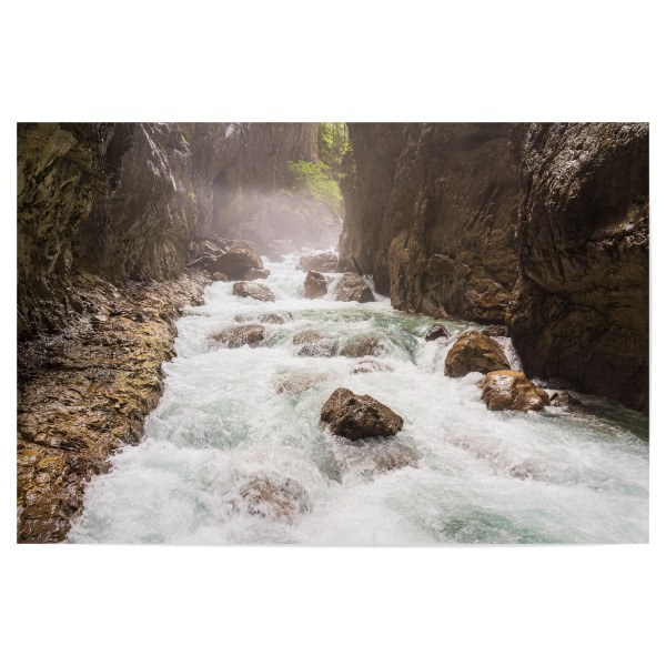 Poster "Felsen in der Klamm" artboxONE - Natur,Reise