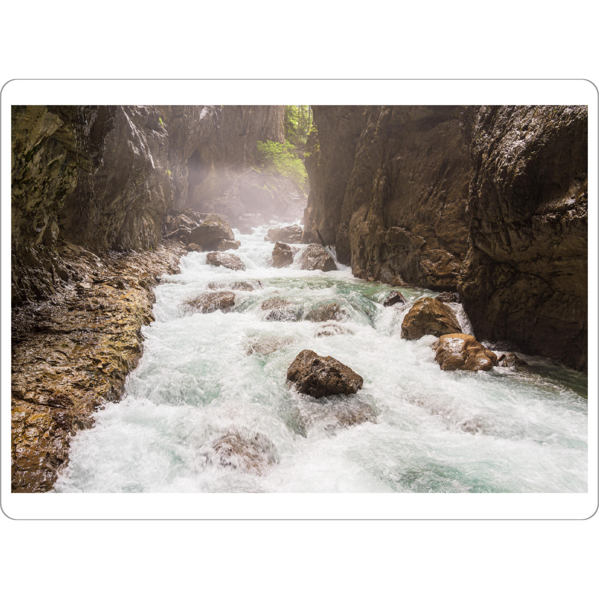 Tischset "Felsen in der Klamm" artboxONE - Natur,Reise