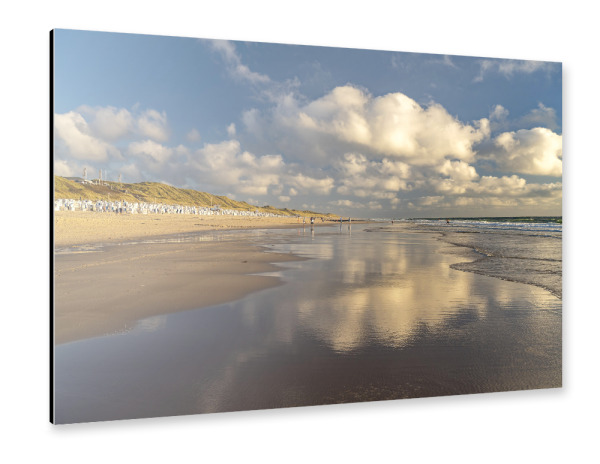 Alu-Dibond "Westerland Sylt" 30x20 cm artboxONE