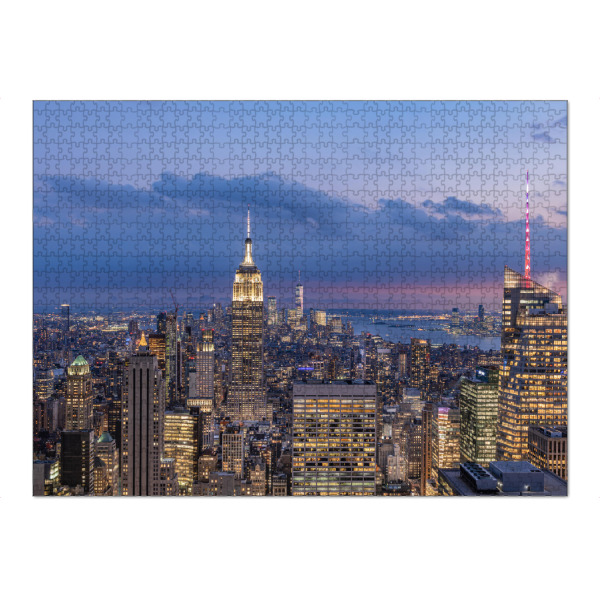 Puzzle Ravensburger "Großstadt Lichter New York" artboxONE - Städte / New York,Architektur,Reise / Länder