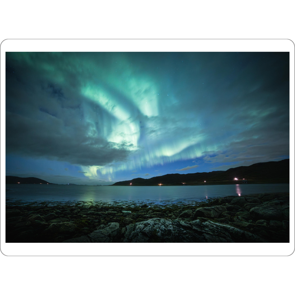 Tischset "Nordlicht Norwegen" artboxONE - Natur,Reise