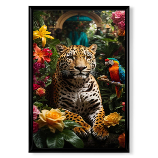 Jaguar in the forest