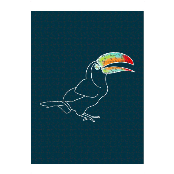 Puzzle Ravensburger "Tukan" artboxONE - Natur,Reise,Tiere