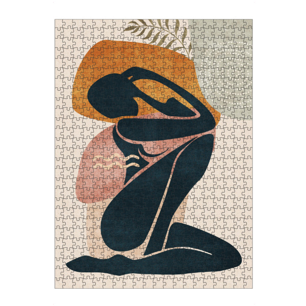 Puzzle Ravensburger "Tunaboylu - Mediterranean Body" artboxONE - Abstrakt,Menschen