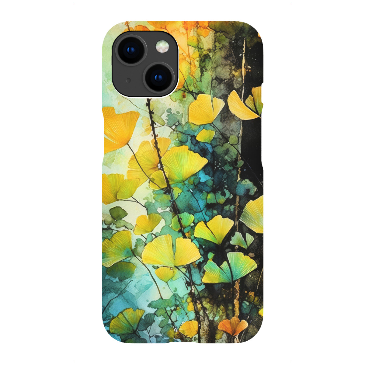 "Ginko Biloba F"für iPhone - Premium-Case Handyhülle artboxONE