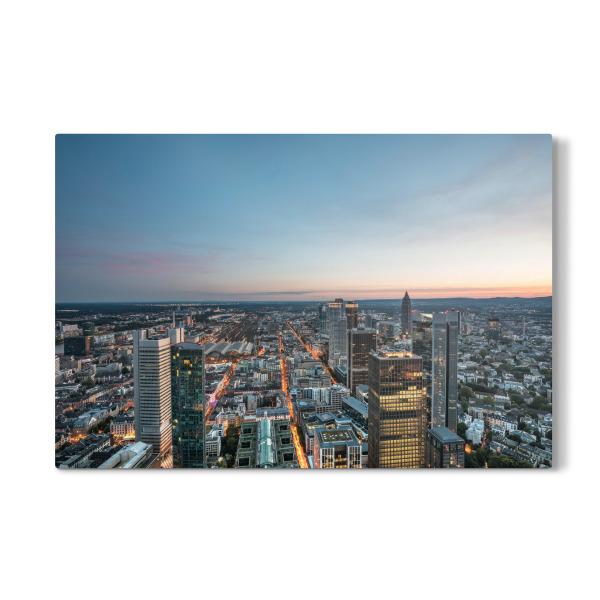 Galerie-Print "Blaue Stunde Frankfurt" 30x20 cm artboxONE