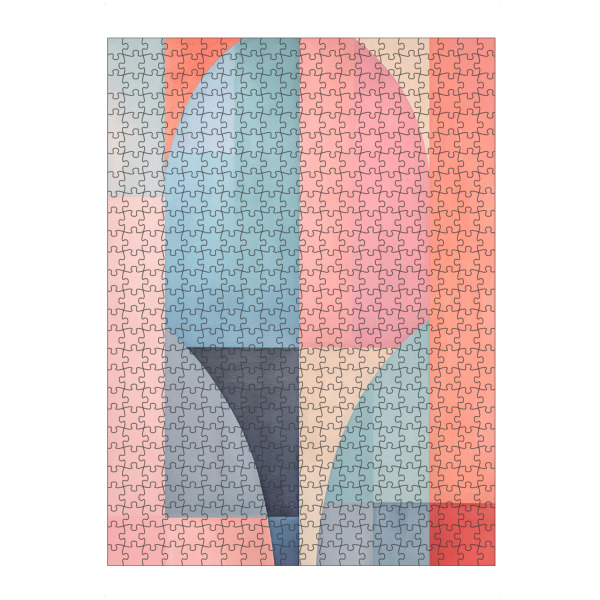 artboxONE Puzzle "Abstrakte Form" artboxONE - Abstrakt,Geometrie