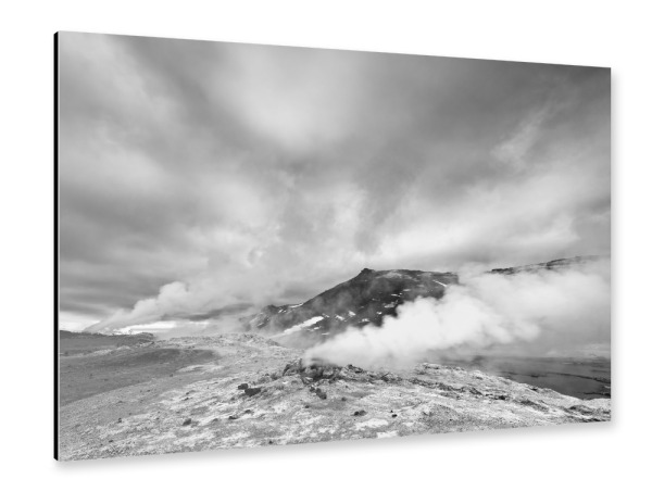 Alu-Dibond "Erdkräfte und Wolken" 30x20 cm artboxONE