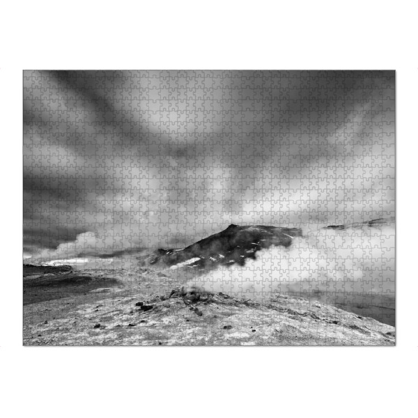 Puzzle Ravensburger "Erdkräfte und Wolken" artboxONE - Natur,Schwarzweiß,Reise / Länder