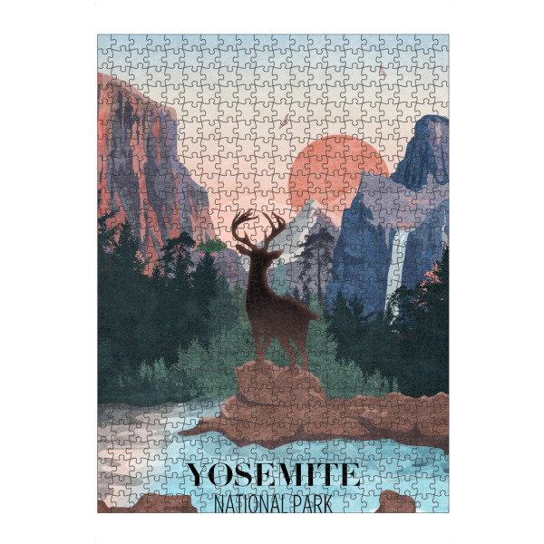 artboxONE Puzzle "Tunaboylu - Yosemite Park" artboxONE - Typografie,Natur,Reise