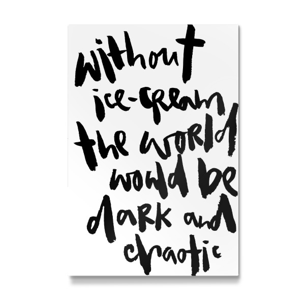 Galerie-Print "Ice-Cream Lettering" 30x20 cm artboxONE