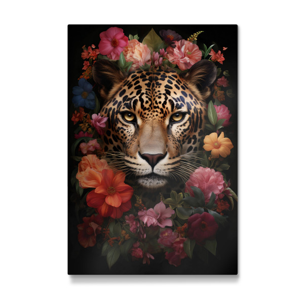 Galerie-Print "Leopard Flowers 3 (matart)" 30x20 cm artboxONE